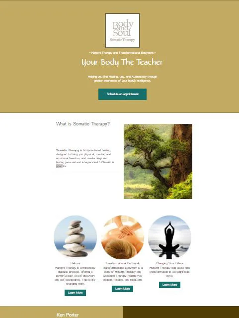 New site – yourbodytheteacher.com